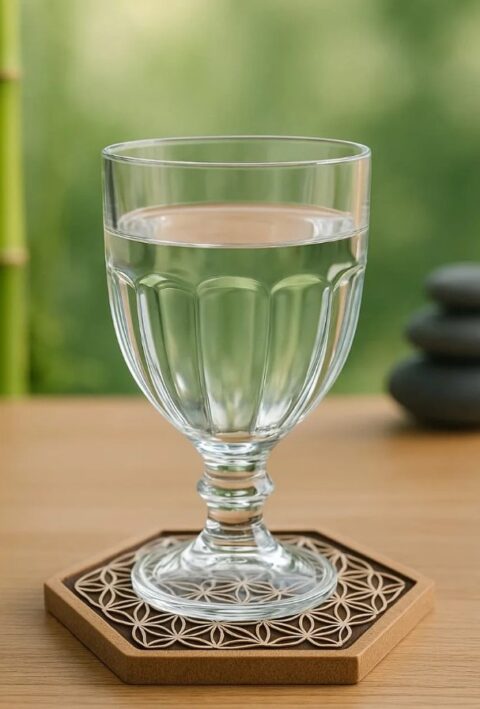 magique sous bock fleur de vie lapierredorée.fr