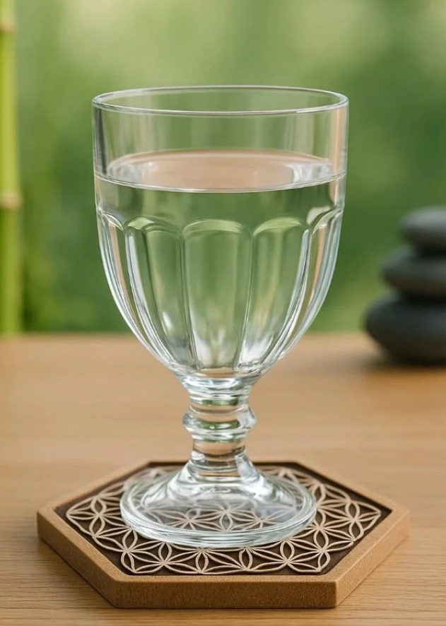 Le Magic sous bock vitalisant et sa fleur de vie