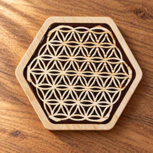le magic sous bock orgonite et fleur de vie